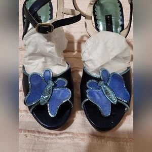 Marc JacobsLeather Printed Sandals